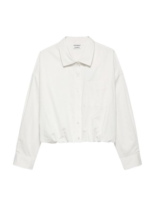 Catwalk Junkie cropped button up blouse