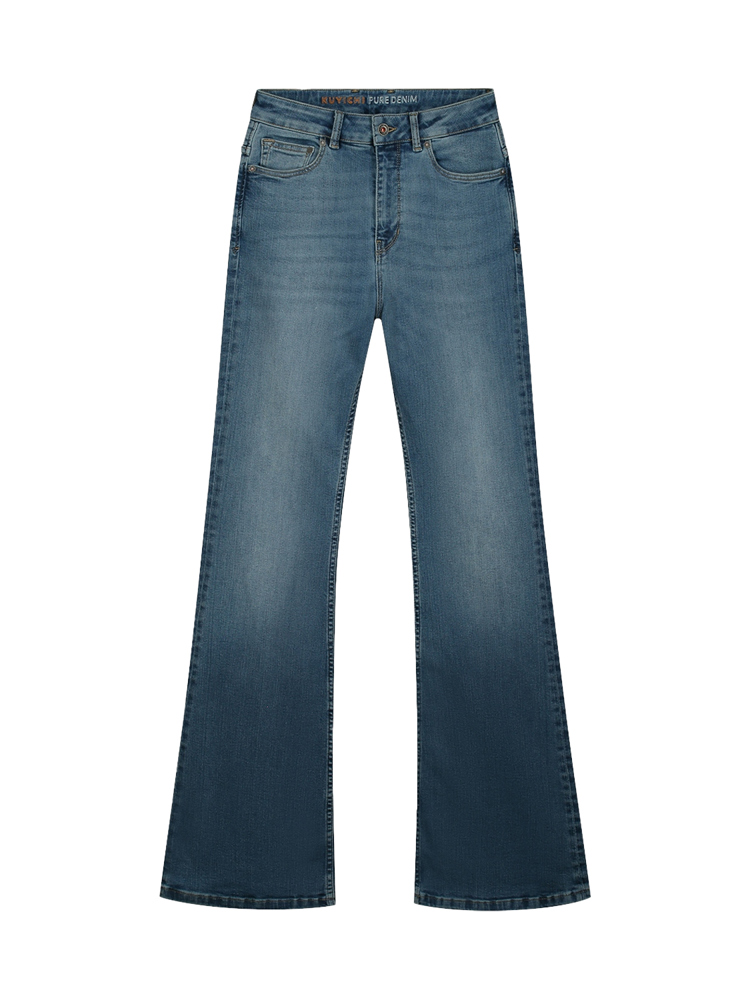 Kuyichi Lisette Flare Super Aged Blue