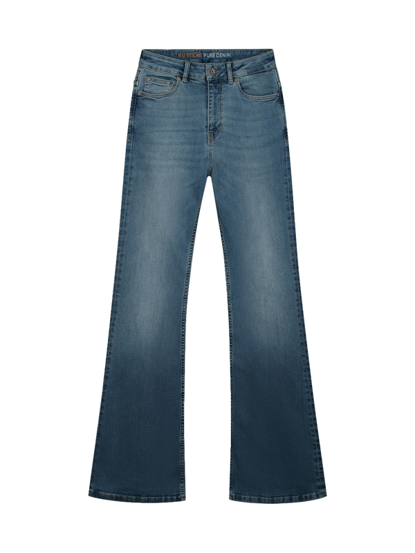 Kuyichi Lisette Flare Super Aged Blue