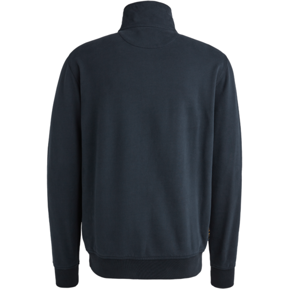 PALL MALL Half zip collar soft brushed terry