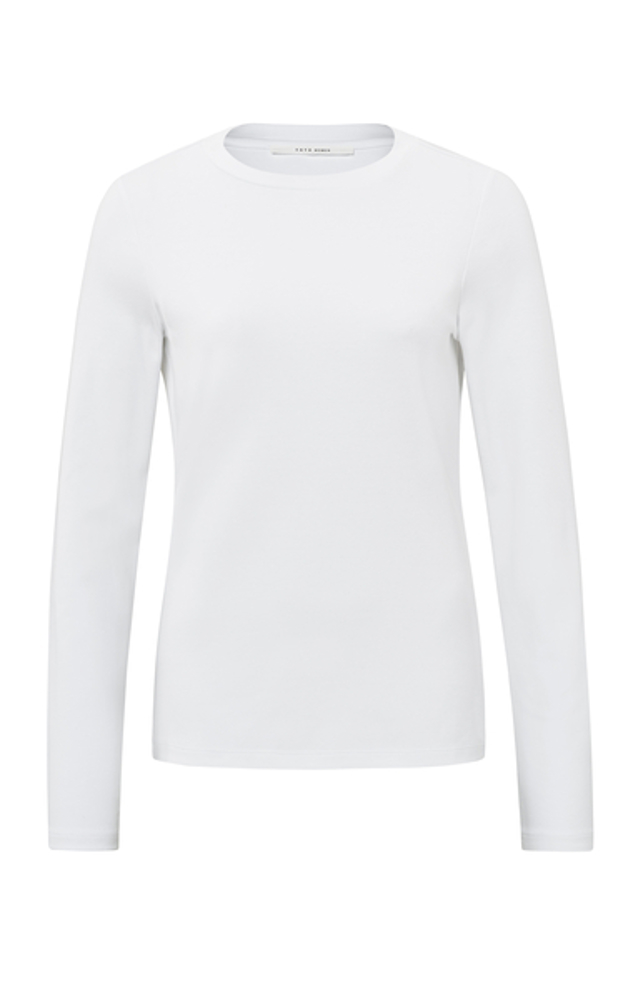 Yaya T-shirt with long sleeves