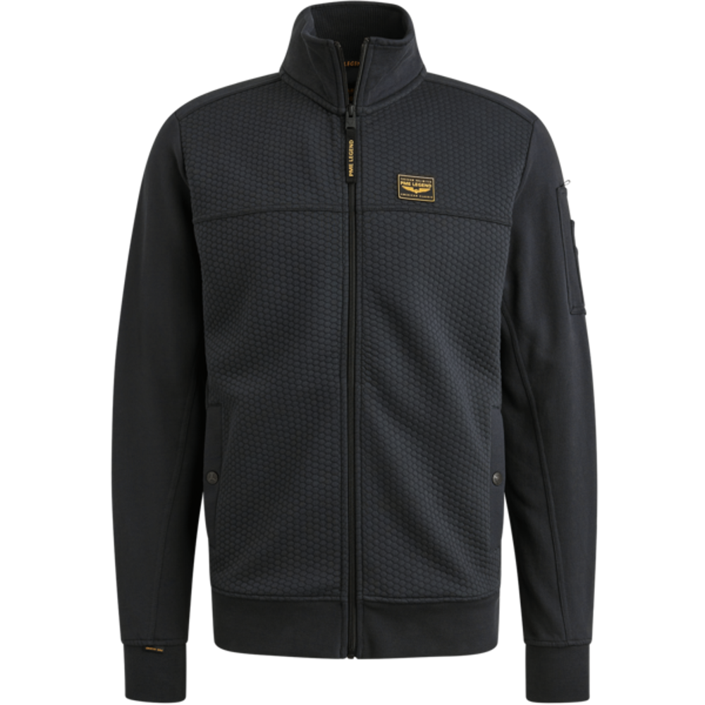 PALL MALL Zip jacket jacquard interlock swea
