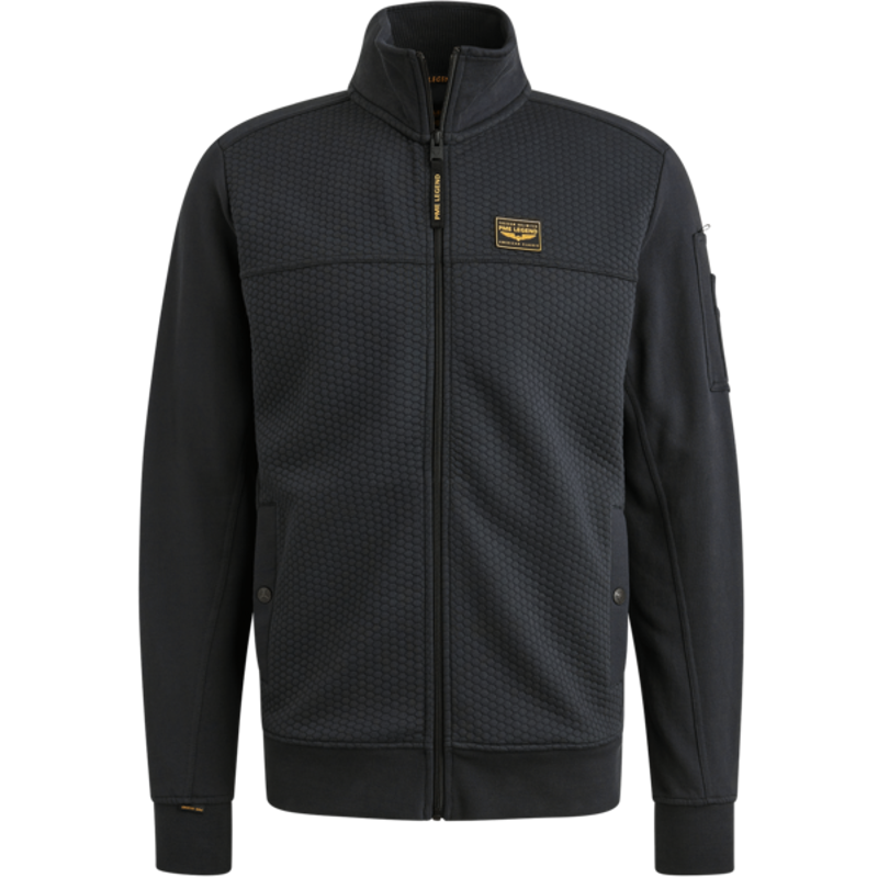 PALL MALL Zip jacket jacquard interlock swea