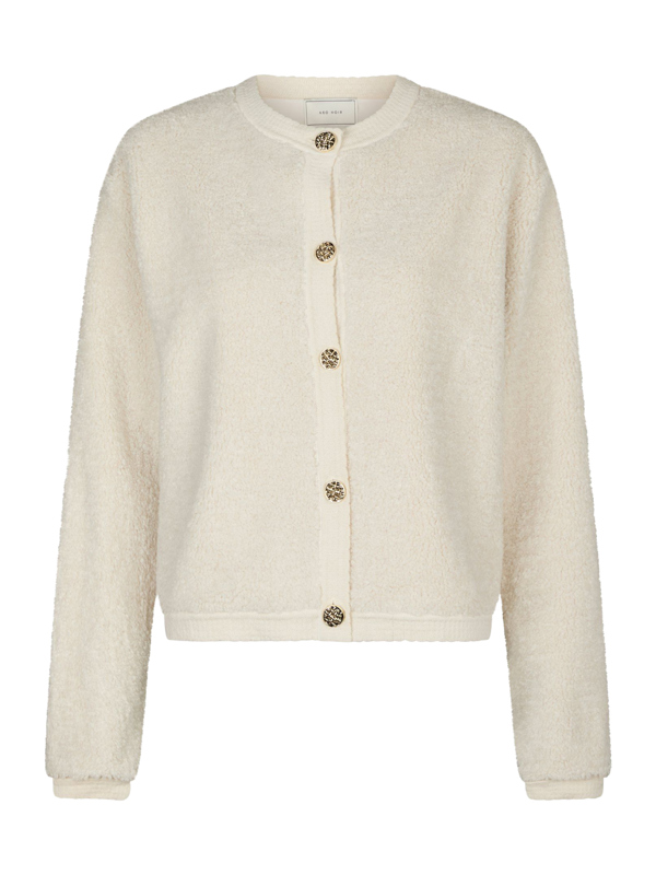 Neo Noir LIMO FLUFFY KNIT CARDIGAN