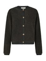 Neo Noir LIMO FLUFFY KNIT CARDIGAN