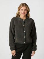 Neo Noir LIMO FLUFFY KNIT CARDIGAN