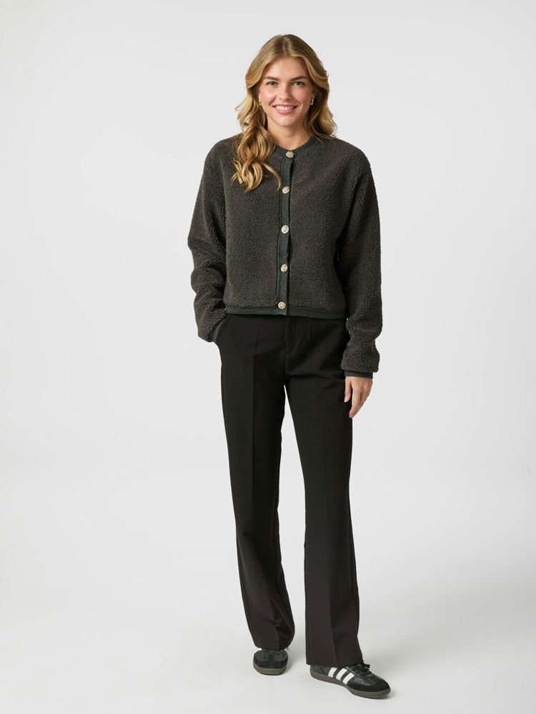 Neo Noir LIMO FLUFFY KNIT CARDIGAN