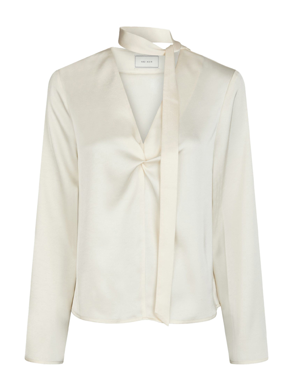 Neo Noir SUSANNA HEAVY SATEEN BLOUSE