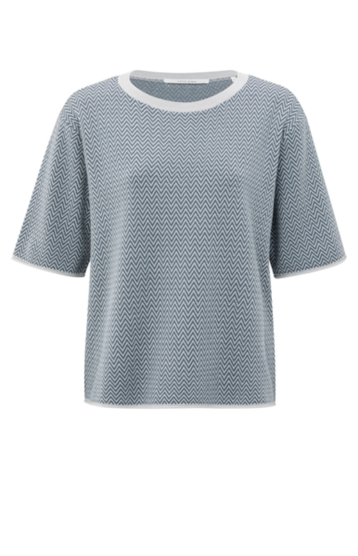 Yaya T-shirt met zigzagpatroon