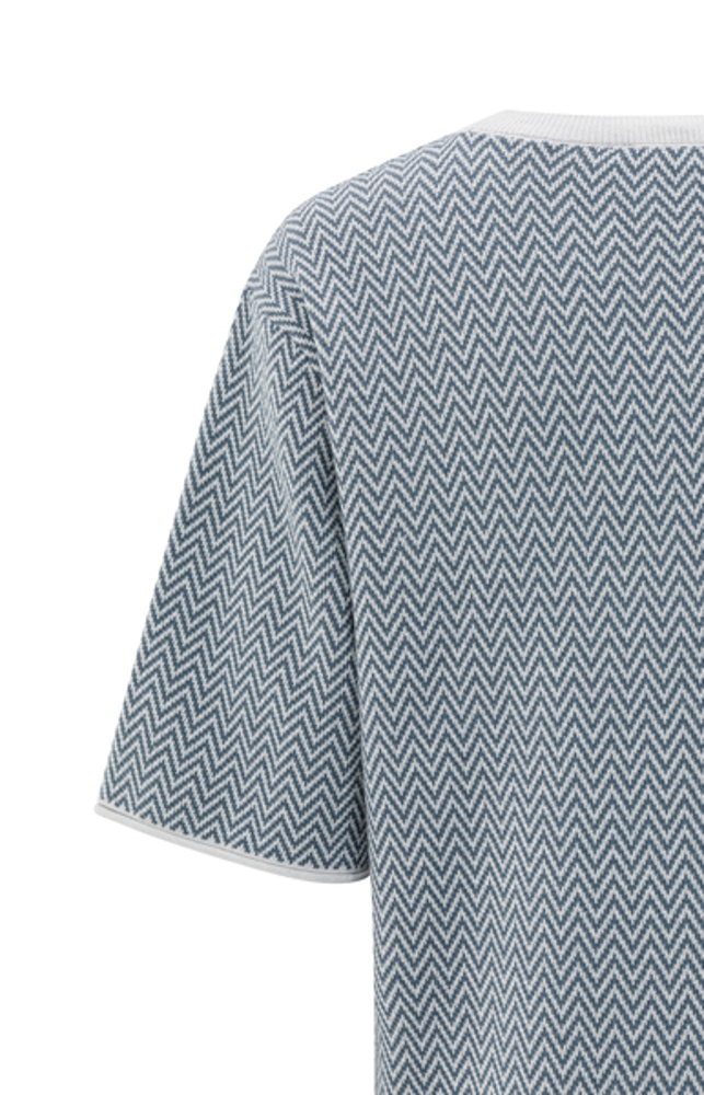 Yaya T-shirt met zigzagpatroon