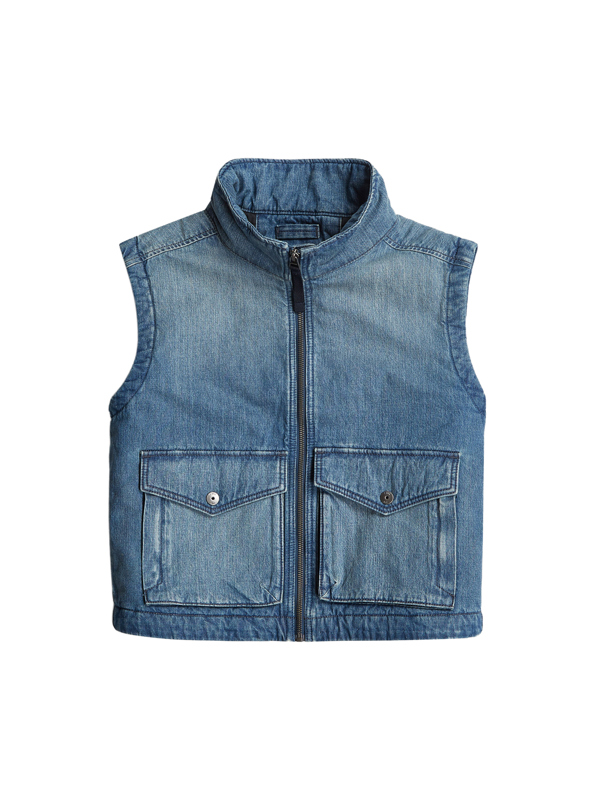 G-Star 2-Pkt Padded Zip Vest wmn