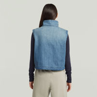 G-Star 2-Pkt Padded Zip Vest wmn