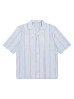 Butcher of Blue Quinn Linen Stripe Shirt