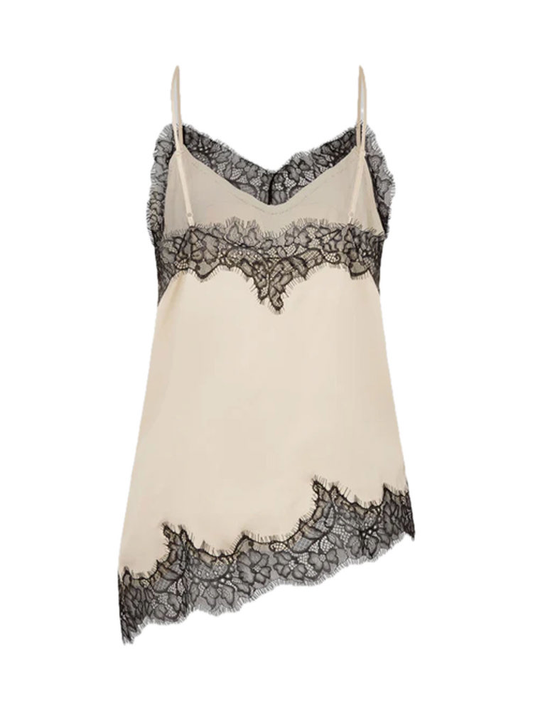 Second Female LACIA CONTRAST STRAP TOP