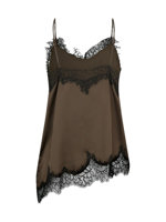 Second Female LACIA CONTRAST STRAP TOP