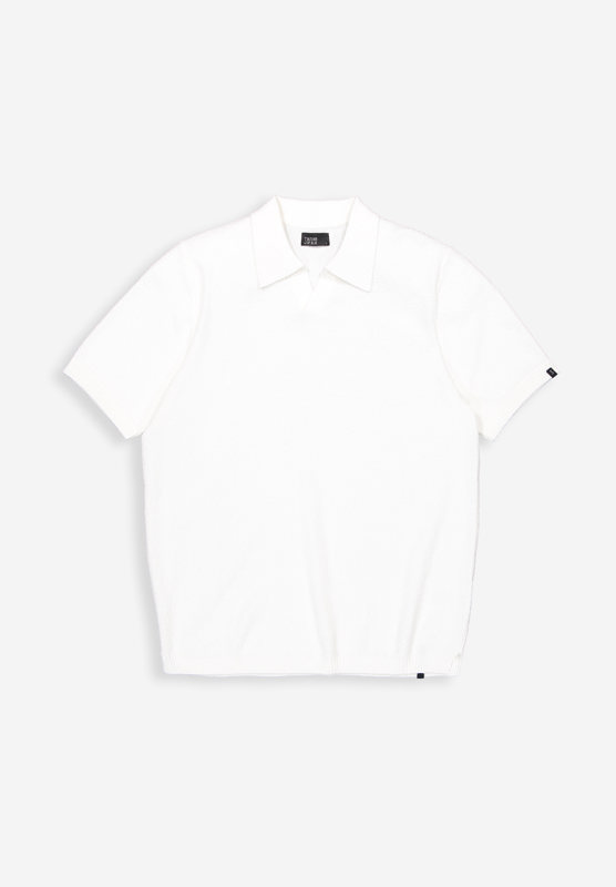 Butcher of Blue Boucle Knit Polo