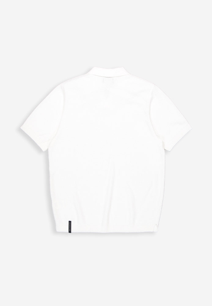 Butcher of Blue Boucle Knit Polo