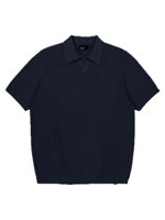 Butcher of Blue Boucle Knit Polo
