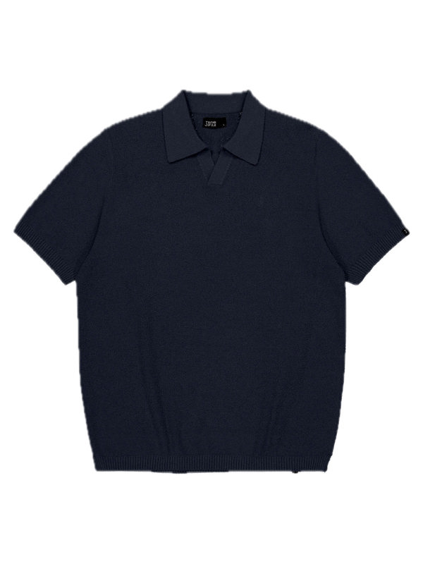 Butcher of Blue Boucle Knit Polo