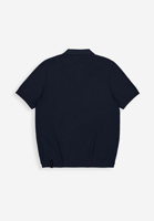 Butcher of Blue Boucle Knit Polo