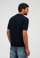 Butcher of Blue Boucle Knit Polo