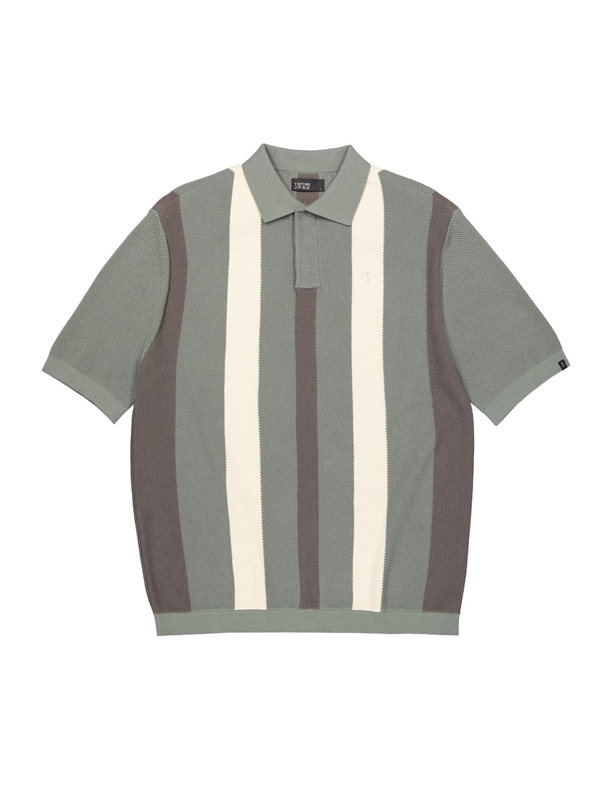 Butcher of Blue Delvin Knit Stripe Polo