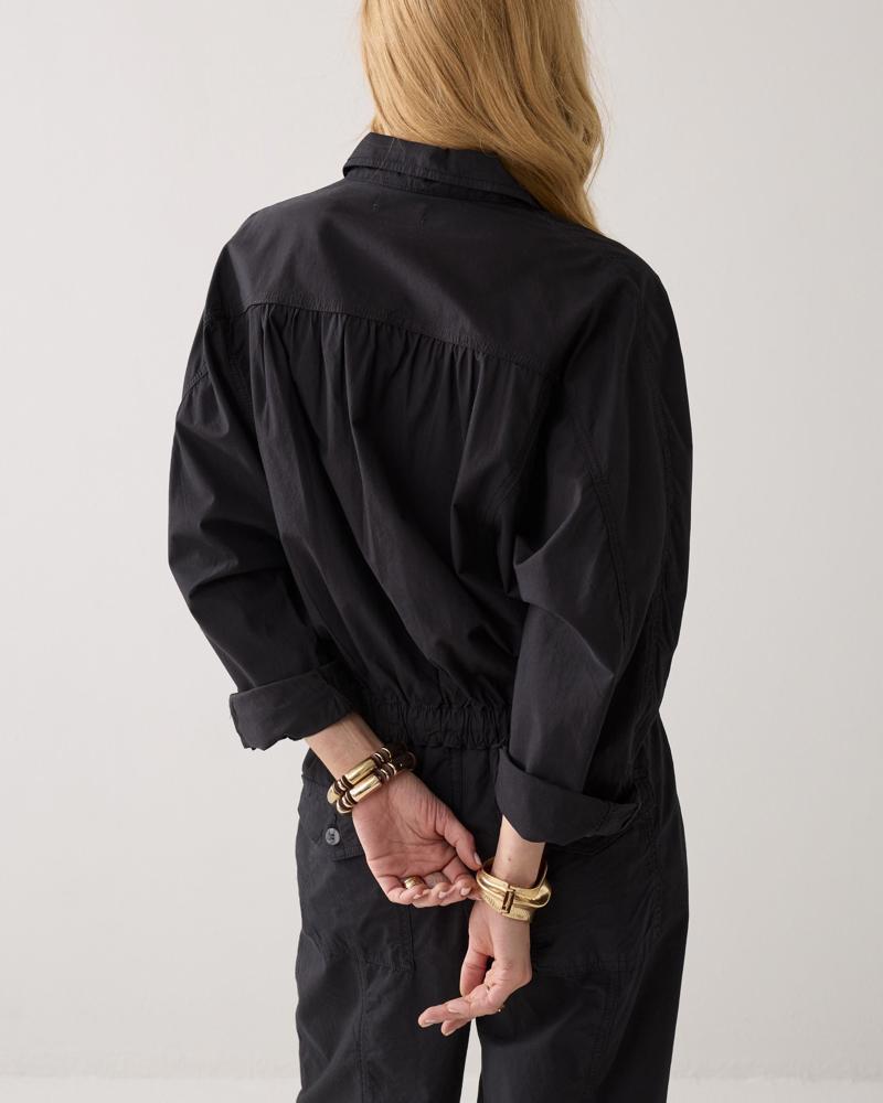 Summum Batwing jacket Breezy cotton canvas