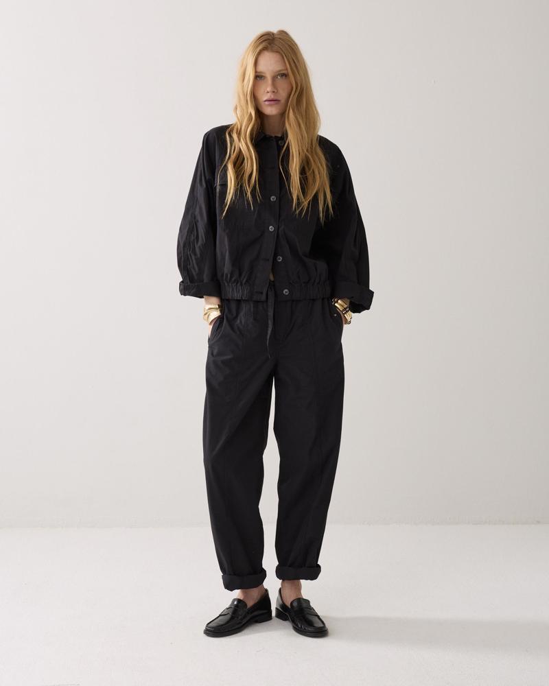 Summum Batwing jacket Breezy cotton canvas