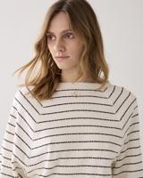 Summum Jersey Striped sweat