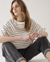 Summum Jersey Striped sweat