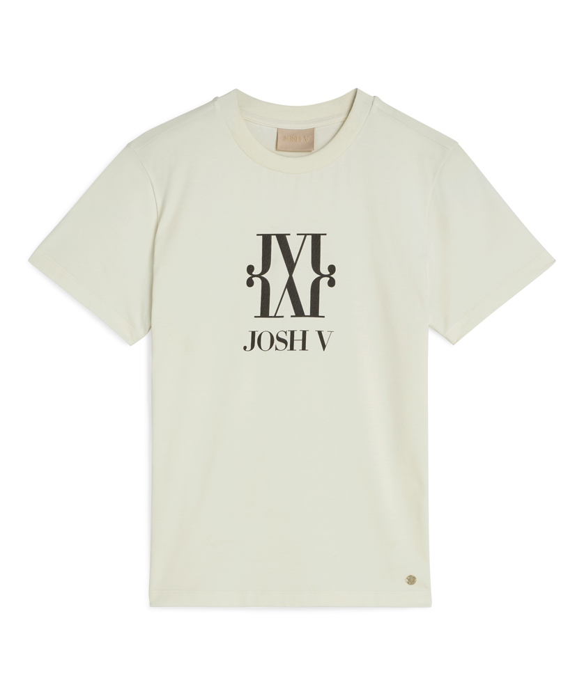 Josh V JV DORIE MONOGRAM slim fit T-shirt