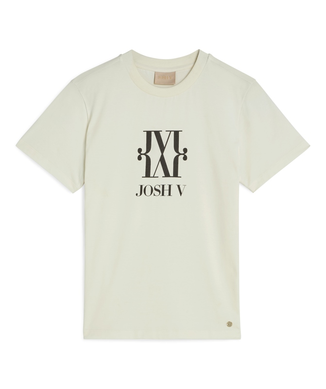Josh V JV DORIE MONOGRAM slim fit T-shirt