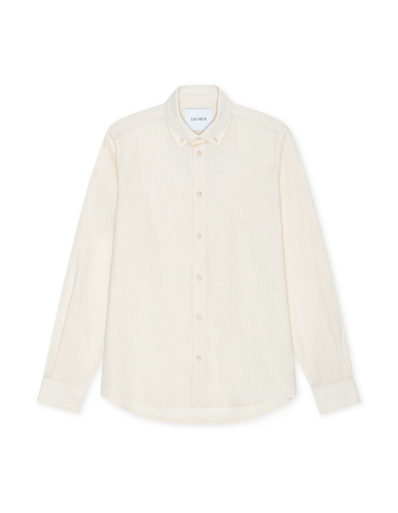 Les Deux KONRAD COTTON LINEN SHIRT