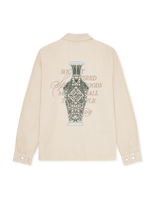 Les Deux LAYTON FAIENCE TWILL OVERSHIRT