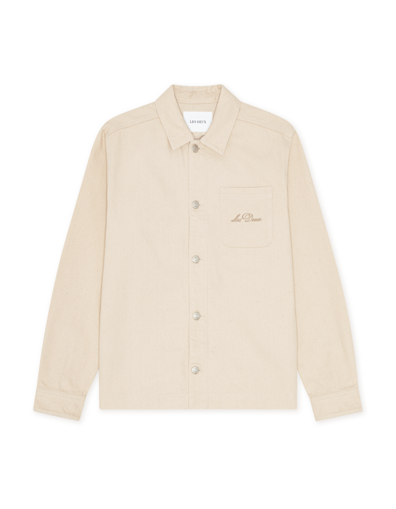 Les Deux LAYTON FAIENCE TWILL OVERSHIRT