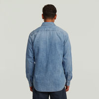 G-Star Marine Slim Shirt l\s dnm