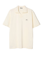 Denham SCISSOR OPEN COLLAR POLO LSC