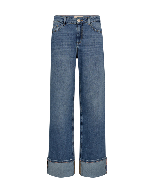 MOSMOSH MMDARA TURN-UP JEANS