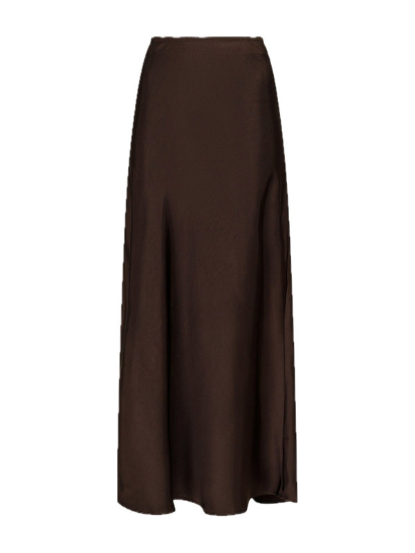 Neo Noir VICKY HEAVY SATEEN SKIRT