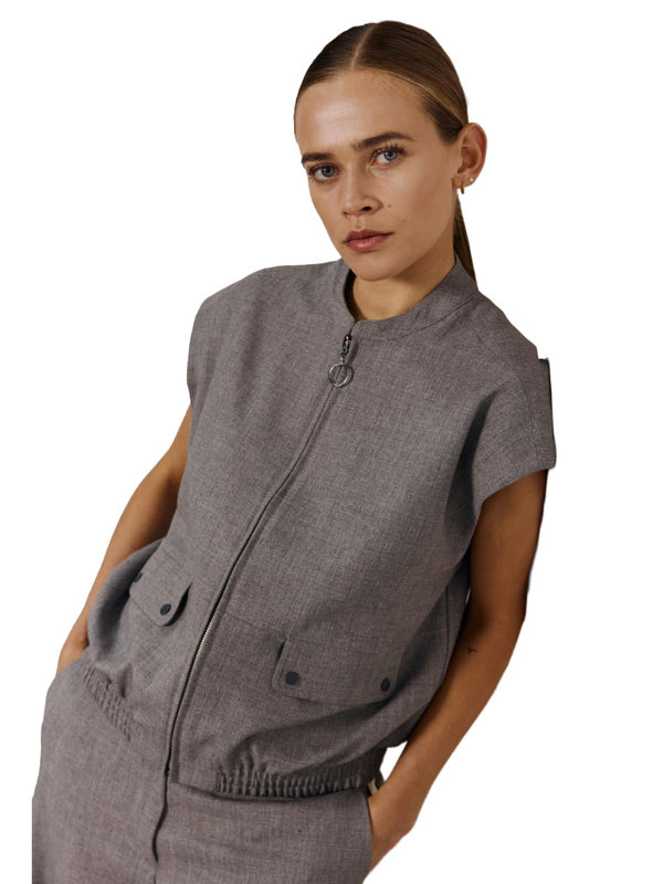 With Black WBLMARINA TAILORED WAISTCOAT