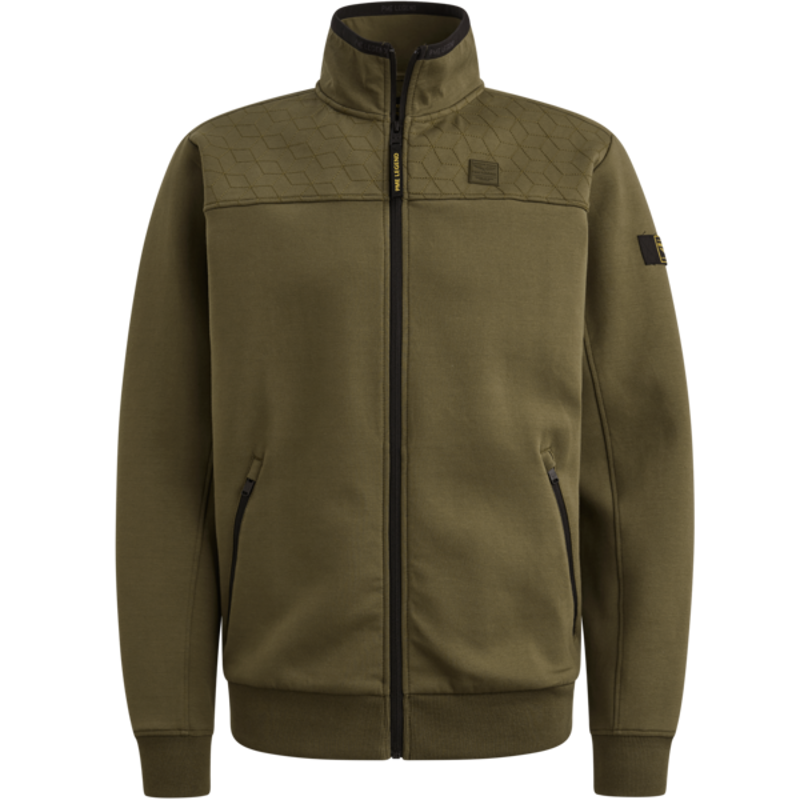 PALL MALL Zip jacket interlock sweat