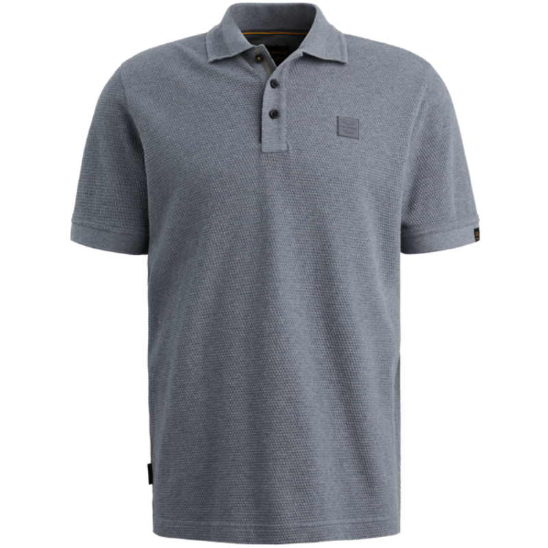 PALL MALL Short sleeve polo popcorn jersey