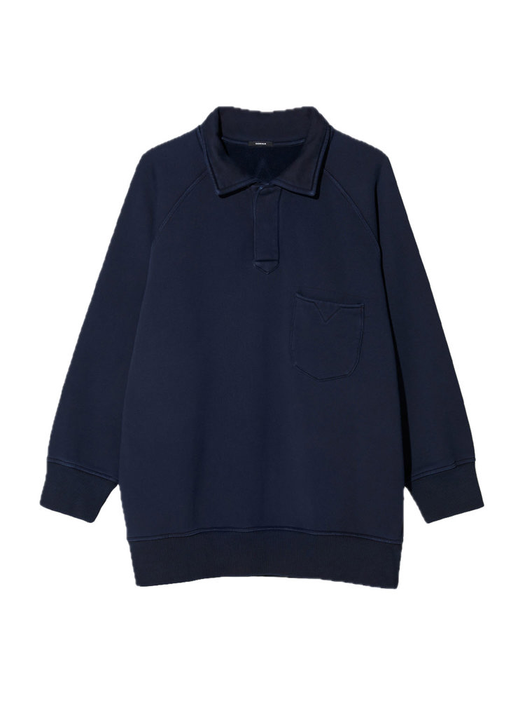 Denham US NAVY POLO SWEATSHIRT HCS