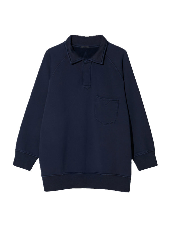 Denham US NAVY POLO SWEATSHIRT HCS