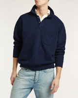 Denham US NAVY POLO SWEATSHIRT HCS