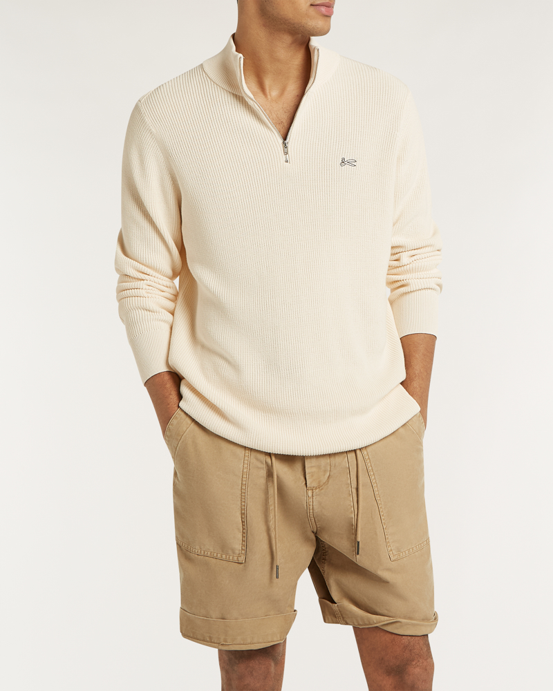 Denham SCISSOR KNITTED HALF ZIP SKC