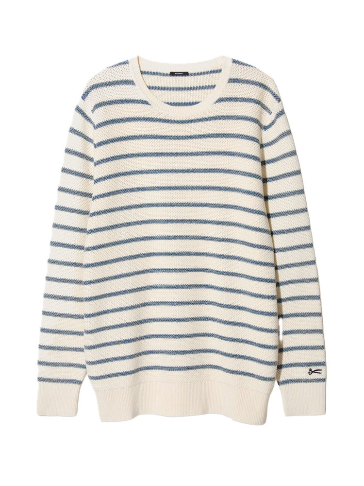 Denham LEO CREWNECK LS STRIPE 2/20 LW