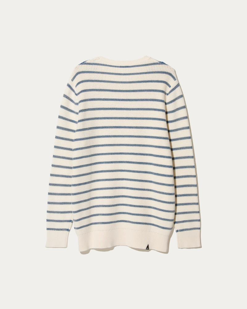 Denham LEO CREWNECK LS STRIPE 2/20 LW