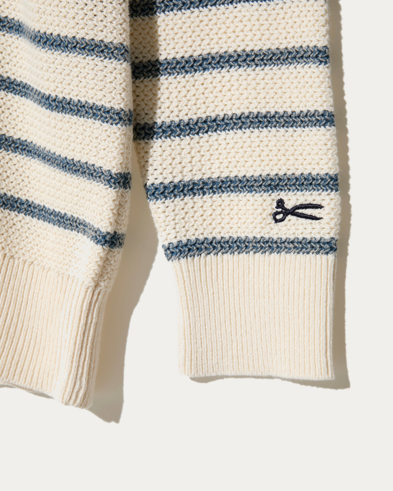 Denham LEO CREWNECK LS STRIPE 2/20 LW