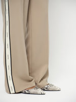 Dante 6 HUSH LOGO STRIPE SMART PANTS